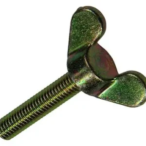 1017702 - VLEUGELSCHROEF GEELVERZINKT 3 ST M6 X 30 MM