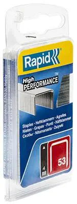 1040302 - RAPID NIETEN 53/4MM GALV. NARROW BLISTER 1.6M