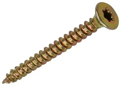 1017284 - SPAANPLSCHR.VZKOP-ZELFB. GEELVERZ. 35 ST 3,0 X 30 MM