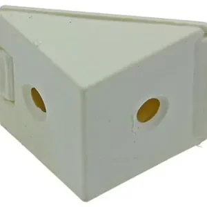 1013641 - 4 HOEKVERBINDERS SMAL WIT