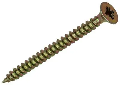 1017248 - SPAANPLAATSCHROEF VZ KOP GEELVERZ.11 ST 4,5 X 55 MM