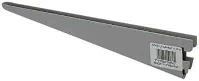 1013122 - DUBBELE DRAGER ZILVER EFFECT. 25 CM SOVELLA