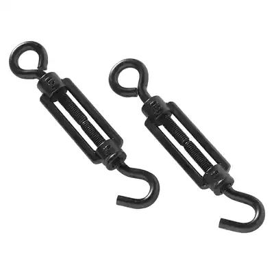 1072162 - MACK 2 SPANNERS OOG + HAAK M5 X 50MM ZWART