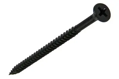 1017342 - GIPSPLAATSCHROEF ZWART GEFOSF. 12 ST 4,2 X 65 MM