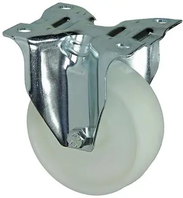 1015038 - VAST NYLON WIEL MET GLIJLAGER 100MM