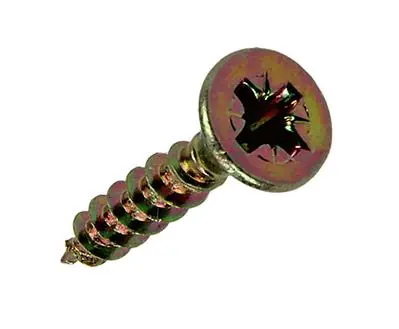 1020090 - SPAANPLAATSCHROEF VZ KOP GEEL VZ 200 ST 4,0 X 20 MM