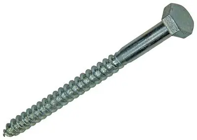 1017430 - HOUTDRAADBOUT STAAL VERZINKT 1 ST 12 X 140 MM