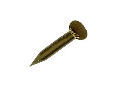 1017166 - NAGEL BOLLE KOP MESSING 20 GR 1,0 X 10 MM
