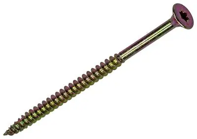 1017310 - SPAANPLSCHR.VZKOP-ZELFB. GEELVERZ. 8 ST 4,5 X 80 MM