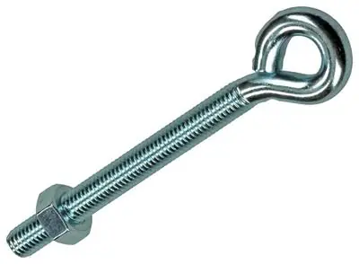1017794 - SCHROEFOOG METRISCH + MOER VERZINKT 2 ST M8 X 80 MM