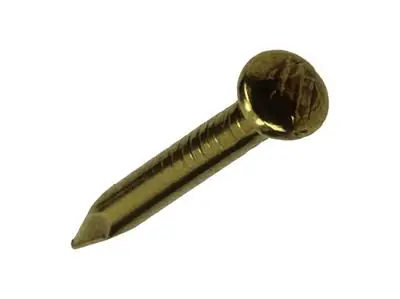 1017169 - NAGEL BOLLE KOP MESSING 20 GR 1,5 X 15 MM
