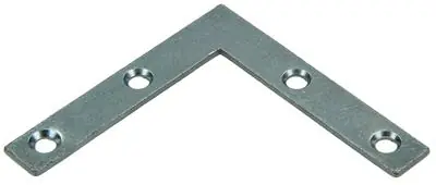 1013750 - 20 PLATTE WINKELHAKEN VERZINKT60X60X10MM