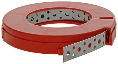 1014767 - GEPERFOREERD BANDIJZER, INOX 19MMX0.8MMX10M