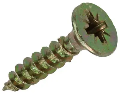 1020110 - SPAANPLAATSCHROEF VZ KOP GEEL VZ 200 ST 5,0 X 25 MM