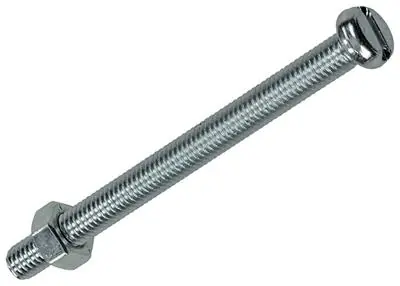 1017529 - METAALSCHROEF CYL. KOP + MOER VERZ. 6 ST M5 X 60 MM