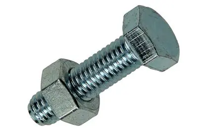 1007078 - TAPBOUT + MOER VERZINKT 100 ST 8 X 30 MM