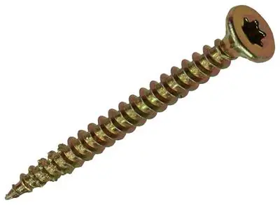 1017298 - SPAANPLSCHR.VZKOP-ZELFB. GEELVERZ. 16 ST 4,0 X 45 MM