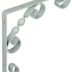 1014748 - RUSTIEKE GEDRAAIDE KONZOOL WIT150X150X13MM