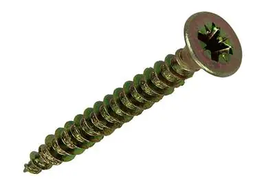 1017980 - SPAANPLAATSCHROEF VZ KOP GEELVERZ. 35ST 4,5 X 40 MM