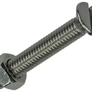 1019816 - METAALSCHROEF VERZ. KOP + MOER RVS 3 ST M6X40