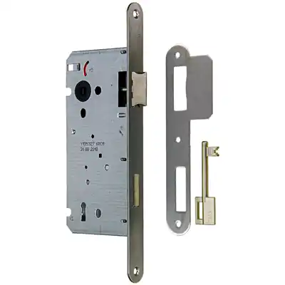 1060551 - YALE INSTEEKSLOT 110/60 L-R INOX AFGEROND