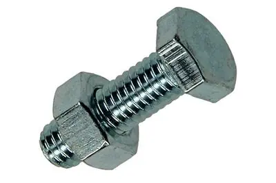 1020214 - TAPBOUT + MOER VERZINKT 45 ST M6 X 20 MM