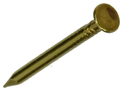 1017163 - NAGEL PLATTE KOP MESSING 20 GR1,5 X 20 MM