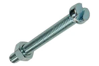 1017535 - METAALSCHROEF CYL. KOP + MOER VERZ. 5 ST M6 X 50 MM
