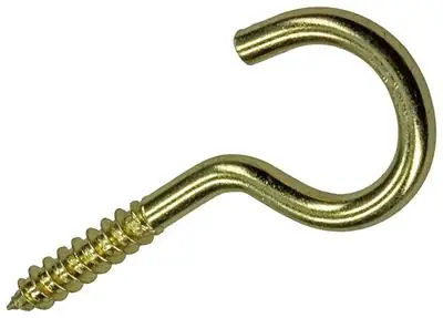 1019699 - SCHROEFHAAK MESSING 2 ST 4,0 X 30MM