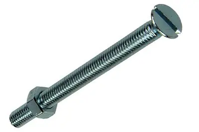 1017505 - METAALSCHROEF VERZ. KOP + MOER VERZ. 7 ST M5 X 60 MM