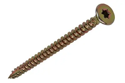 1017308 - SPAANPLSCHR.VZKOP-ZELFB. GEELVERZ.10 ST 4,5 X 60 MM