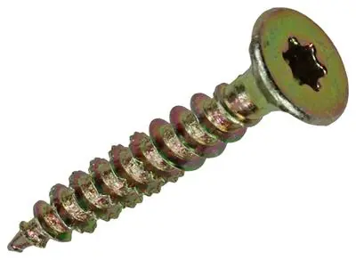 1017303 - SPAANPLSCHR.VZKOP-ZELFB. GEELVERZ.18 ST 4,5 X 30 MM