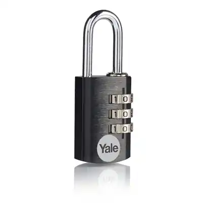 1065202 - HANGSLOT 20MM ALU ZWART STD YALE