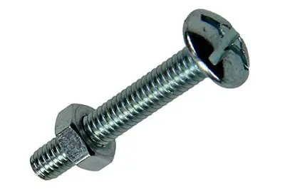 1017541 - KACHELBOUT + MOER STAAL VERZINKT 18 ST M4 X 25 MM