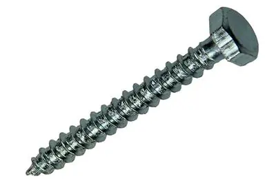 1007031 - HOUTDRAADBOUT STAAL VERZINKT 100 ST 6 X 50 MM