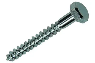 1017410 - HOUTDRAADBOUT STAAL VERZINKT 8 ST 7 X 60 MM