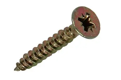 1017978 - SPAANPLAATSCHROEF VZ KOP GEELVERZ. 50ST 4,5 X 30 MM