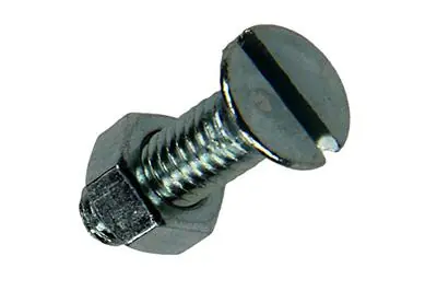 1017499 - METAALSCHROEF VERZ. KOP + MOER VERZ. 16ST M5 X 16 MM