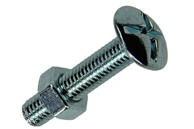1017546 - KACHELBOUT + MOER STAAL VERZINKT 14 ST M5 X 25 MM
