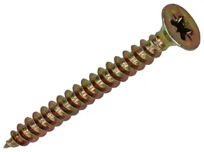 1017246 - SPAANPLAATSCHROEF VZ KOP GEELVERZ.13 ST 4,5 X 45 MM