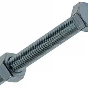 1017602 - TAPBOUT + MOER STAAL VERZINKT 10 ST M5 X 40 MM