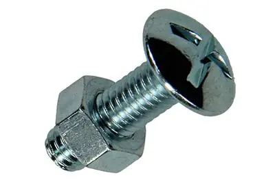 1018100 - KACHELBOUT + MOER STAAL VERZINKT 40 ST M6 X 20 MM