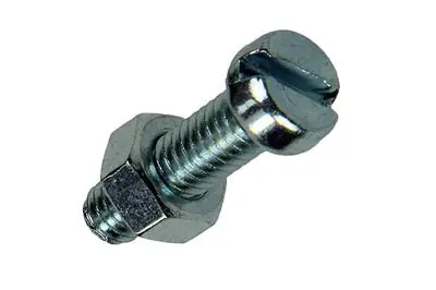 1017531 - METAALSCHROEF CYL. KOP + MOER VERZ. 10 ST M6 X 20 MM