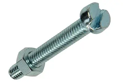 1017534 - METAALSCHROEF CYL. KOP + MOER VERZ. 6 ST M6 X 40 MM
