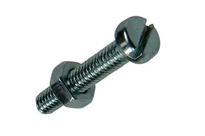 1018091 - METAALSCHROEF CYL. KOP + MOER VERZ. 55 ST M4 X 20 MM