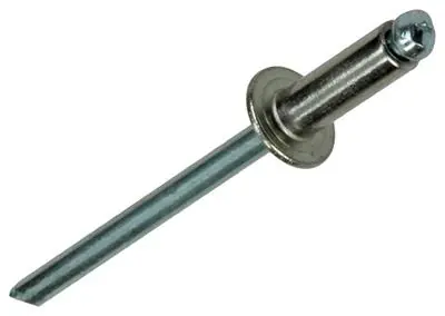 1009428 - RAPID BLINDNIET Ø 4X12MM RVS + DRILL, 50 PCS, BLISTER