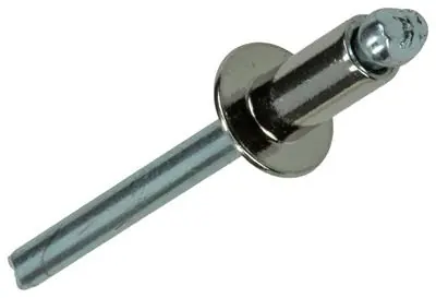 1009430 - RAPID BLINDNIET Ø 4,8X10MM RVS + DRILL, 50 PCS, BLISTER
