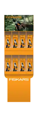 1067643 - FISKARS DISPLAY SOLID SNOEI- SCHAAR P121 32 STUKS