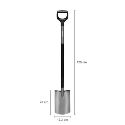 1069392 - FISKARS ERGONOMIC TUINSPADE ROND