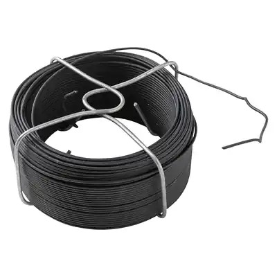 1072129 - MACK BINDDRAAD ZWART GEPLAST. 1,2MM 50M TYPE 2/7